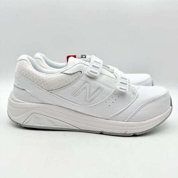 New Balance Womens 928v3 Walking Sneakers US 9.5 M EU 41 White Leather NIB - Picture 3 of 12